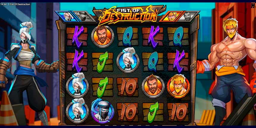 Fist of destruction slot